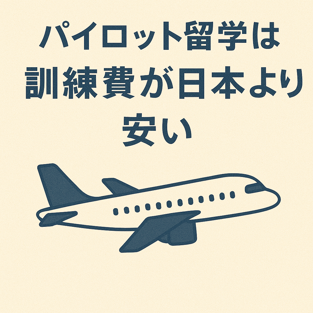 パイロット留学の訓練費