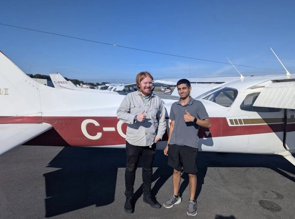 カナダへのパイロット留学