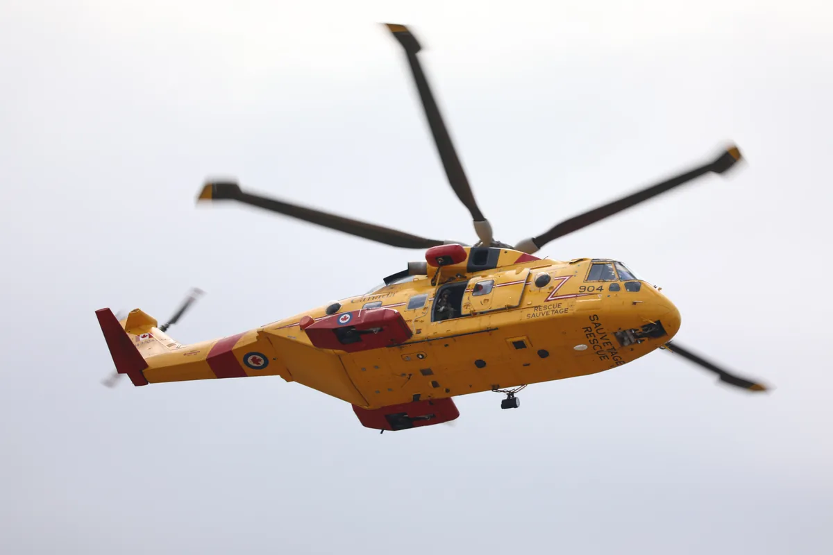 CH-149 Cormorant RCAF 捜索救難 ホイスト装置